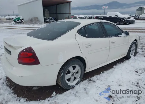 2006 Pontiac Grand Prix from USA, damaged, VIN 2G2WP552961257169